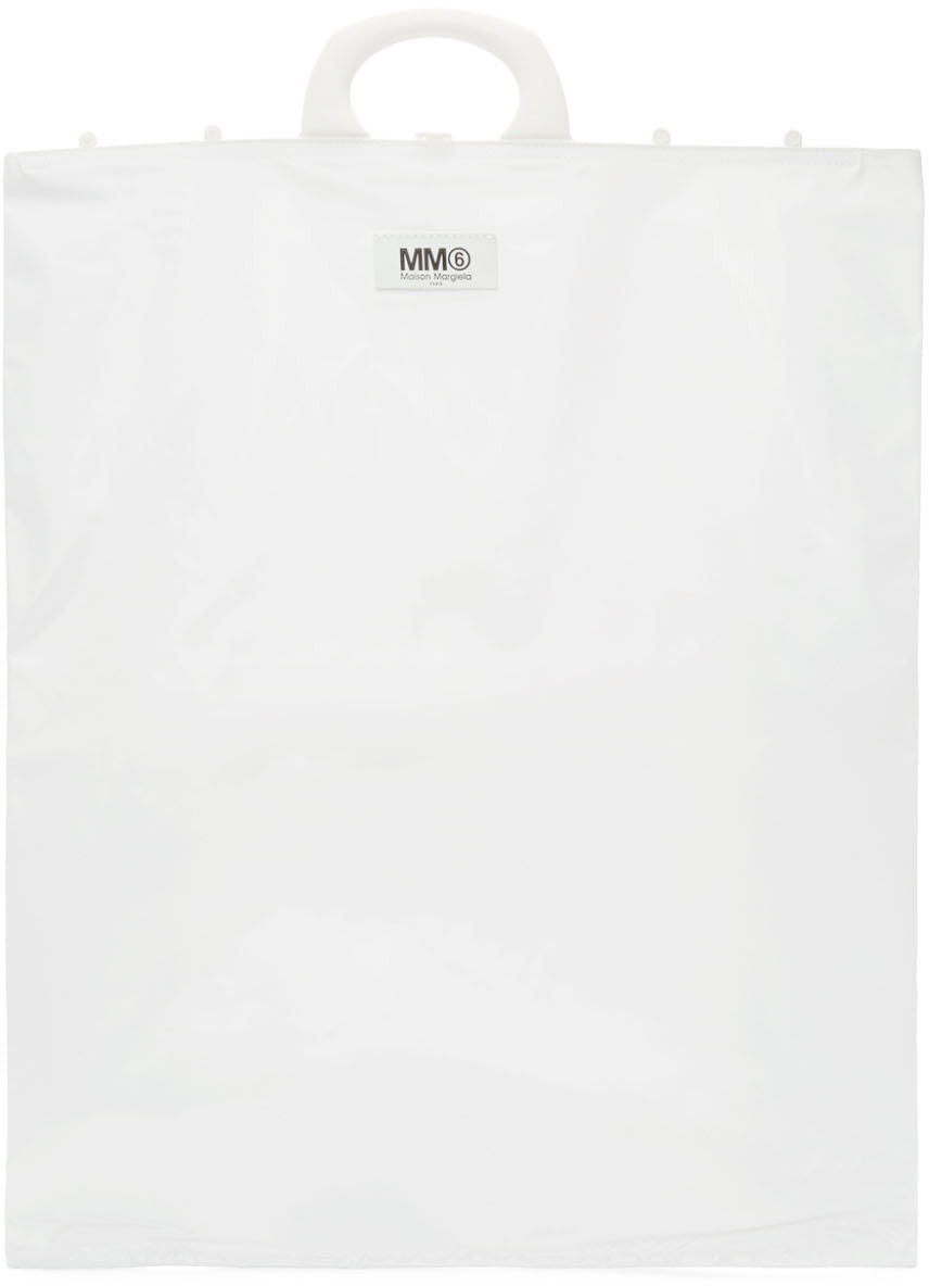 MAISON MARGIELA Logo Tote Handbag - 49x63 cm