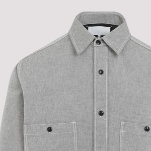 MAISON MARGIELA Gray Cotton Shirt for Men - SS24 Collection