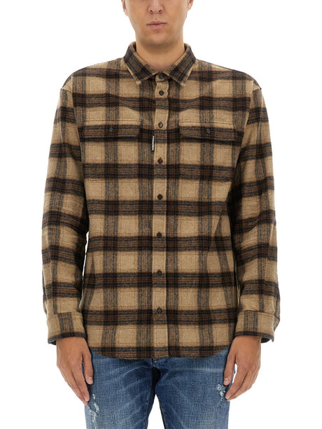 DSQUARED2 Plaid Shirt - Size 50