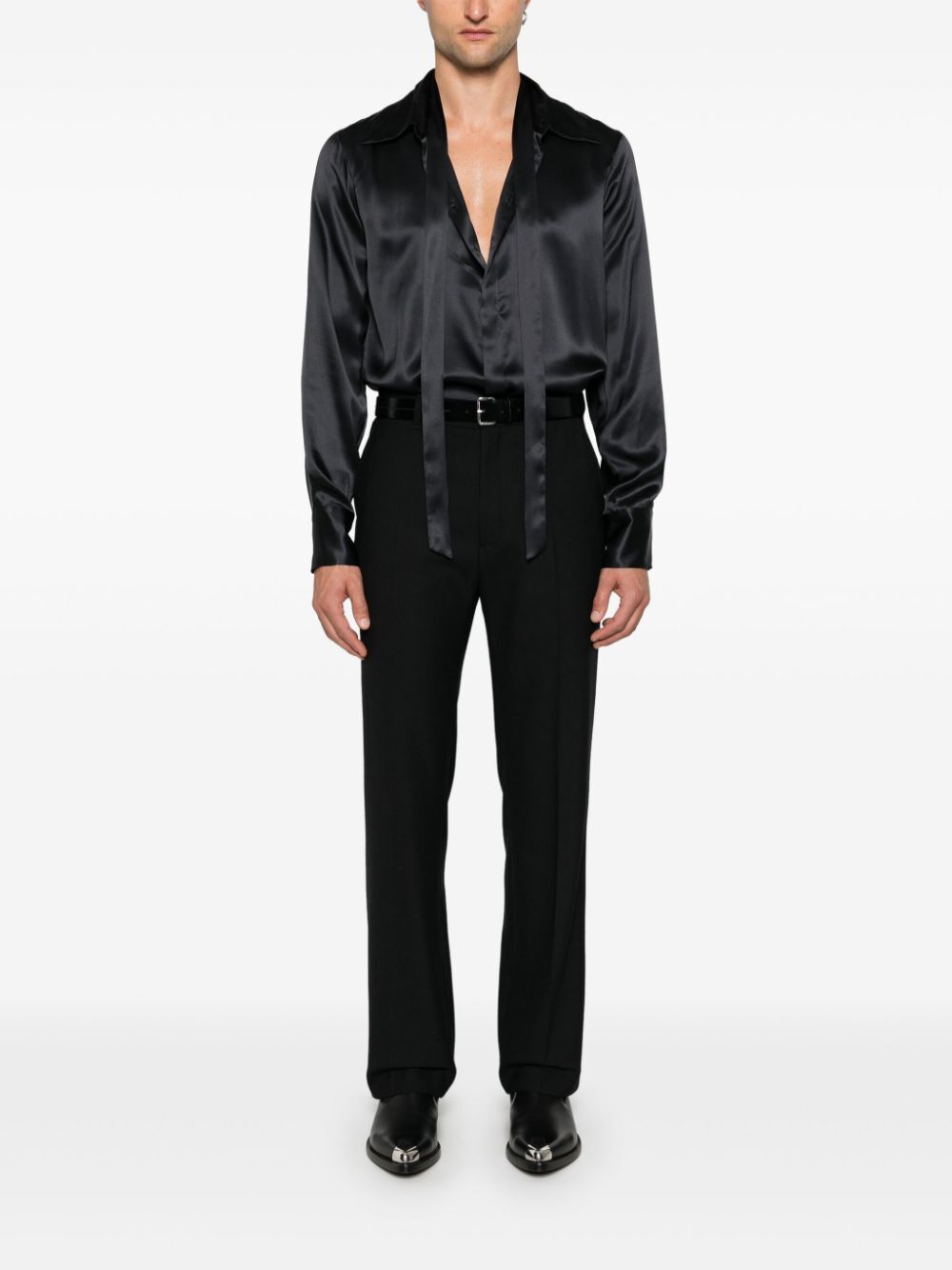 DSQUARED2 Men's Silk Shirt for Fall 2024