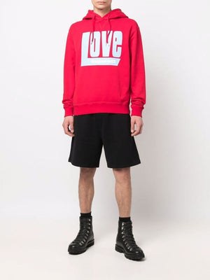 DSQUARED2 22FW Men's Red Hoodie