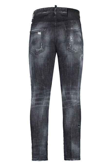 DSQUARED2 Exclusive Black Jeans for Men, SS23 Collection