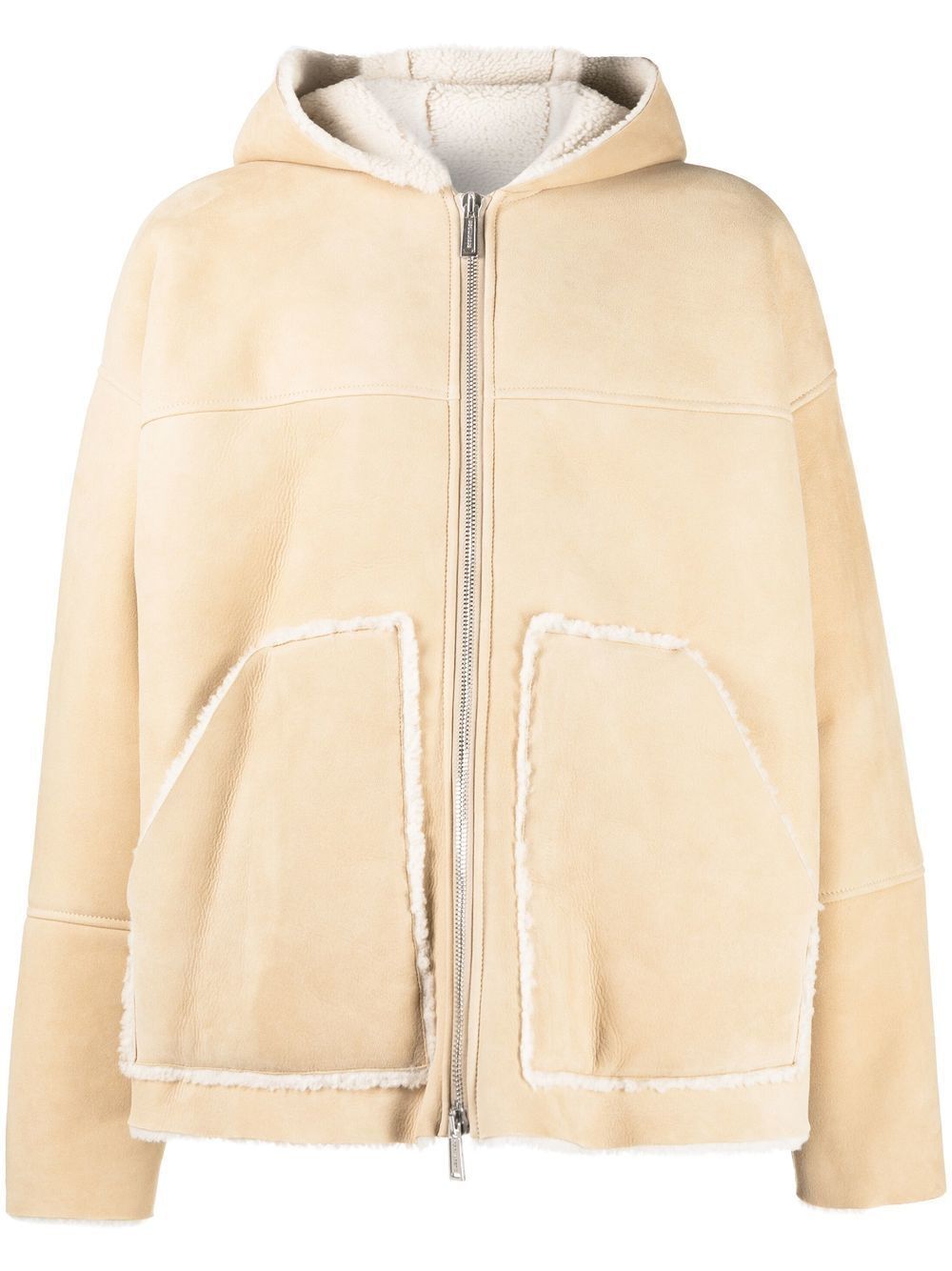 DSQUARED2 Men's Beige Sports Jacket for FW22