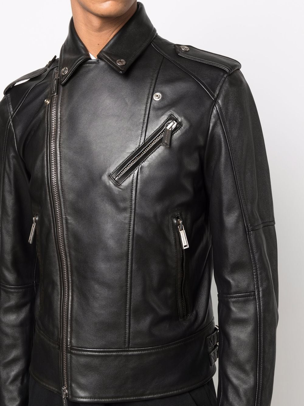 DSQUARED2 Men's Black 24SS Jacket - All-Season Fashion Staple