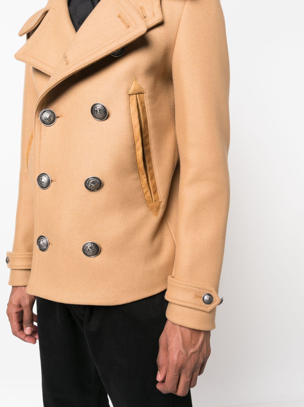 DSQUARED2 Men's Walnut Sport Jacket - FW23 Collection