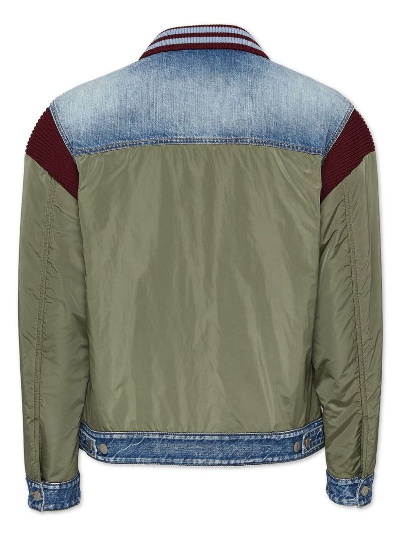 DSQUARED2 Olive Green Sports Jacket