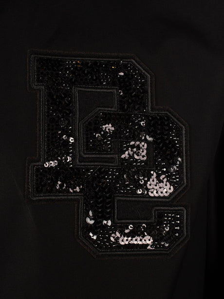 DSQUARED2 Sequinned Night College Shirt - Black