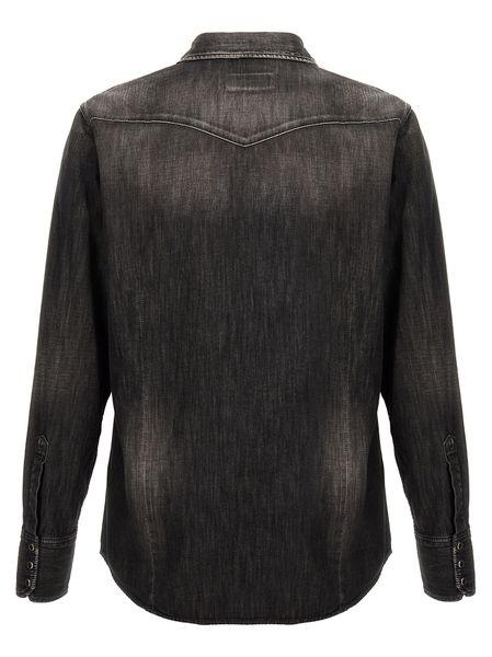 DSQUARED2 Classic Western Men's Black Shirt