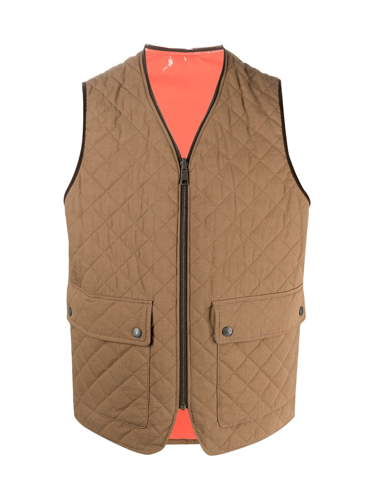 DSQUARED2 Reversible Quilted Vest Jacket for Men