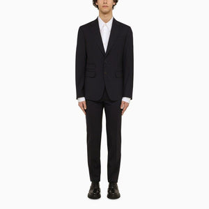 DSQUARED2 Dark Grey Single-Breasted Wool Suit for Men