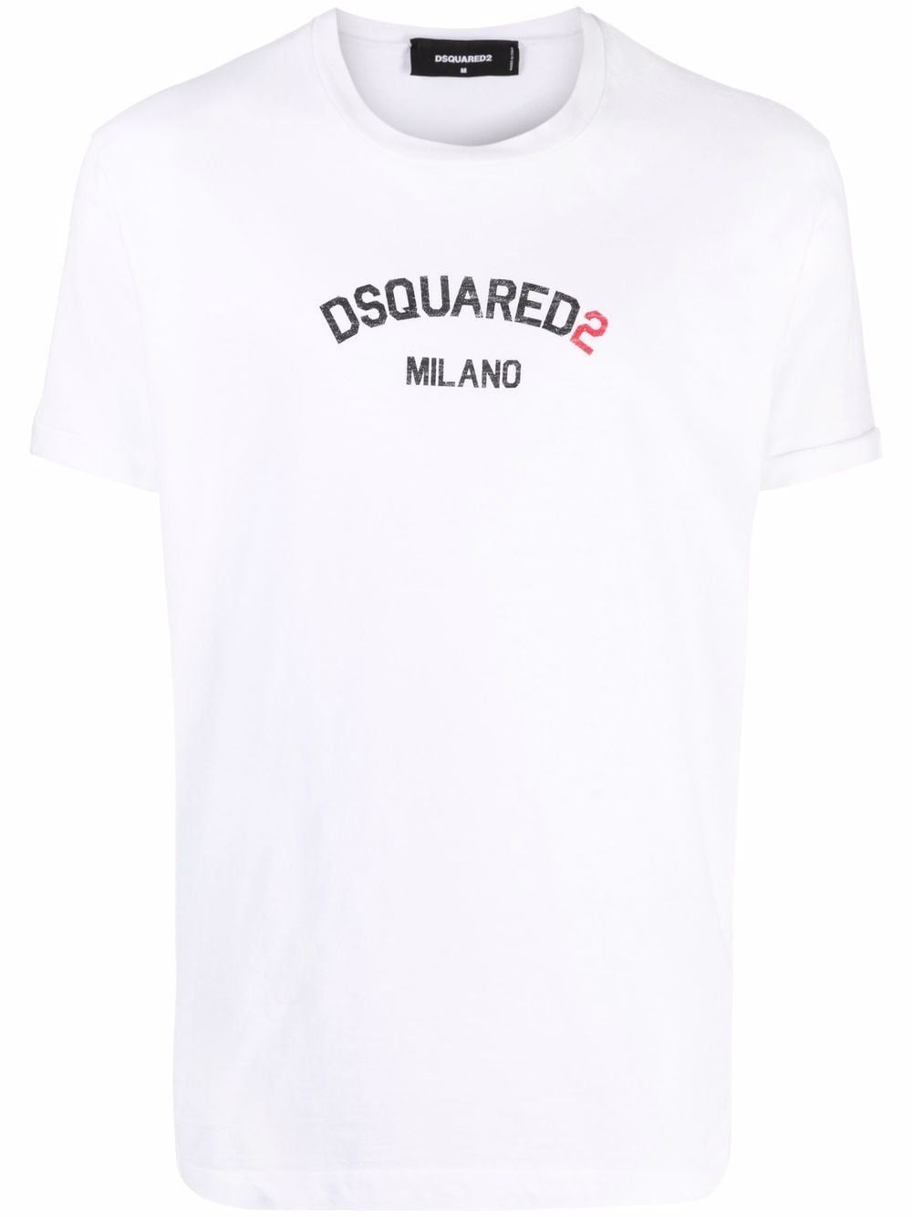 DSQUARED2 Men's White T-Shirt for FW23 Collection