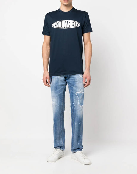 DSQUARED2 Surf Board Logo Short Sleeve T-Shirt