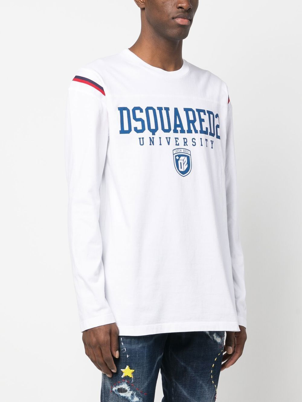 DSQUARED2 Classic White T-Shirt for Men - FW23 Collection