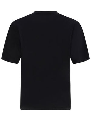 DSQUARED2 Men's Black Logo-Print Cotton T-Shirt for FW23