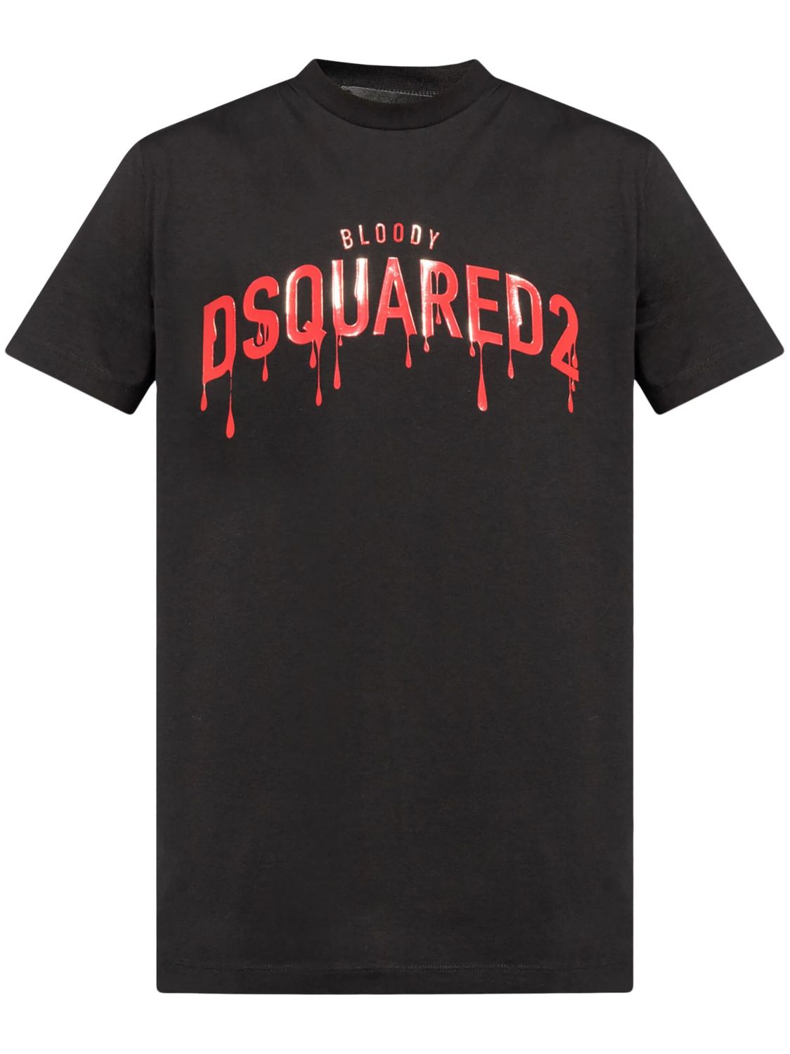 DSQUARED2 Logo-Print Cotton T-Shirt for Men