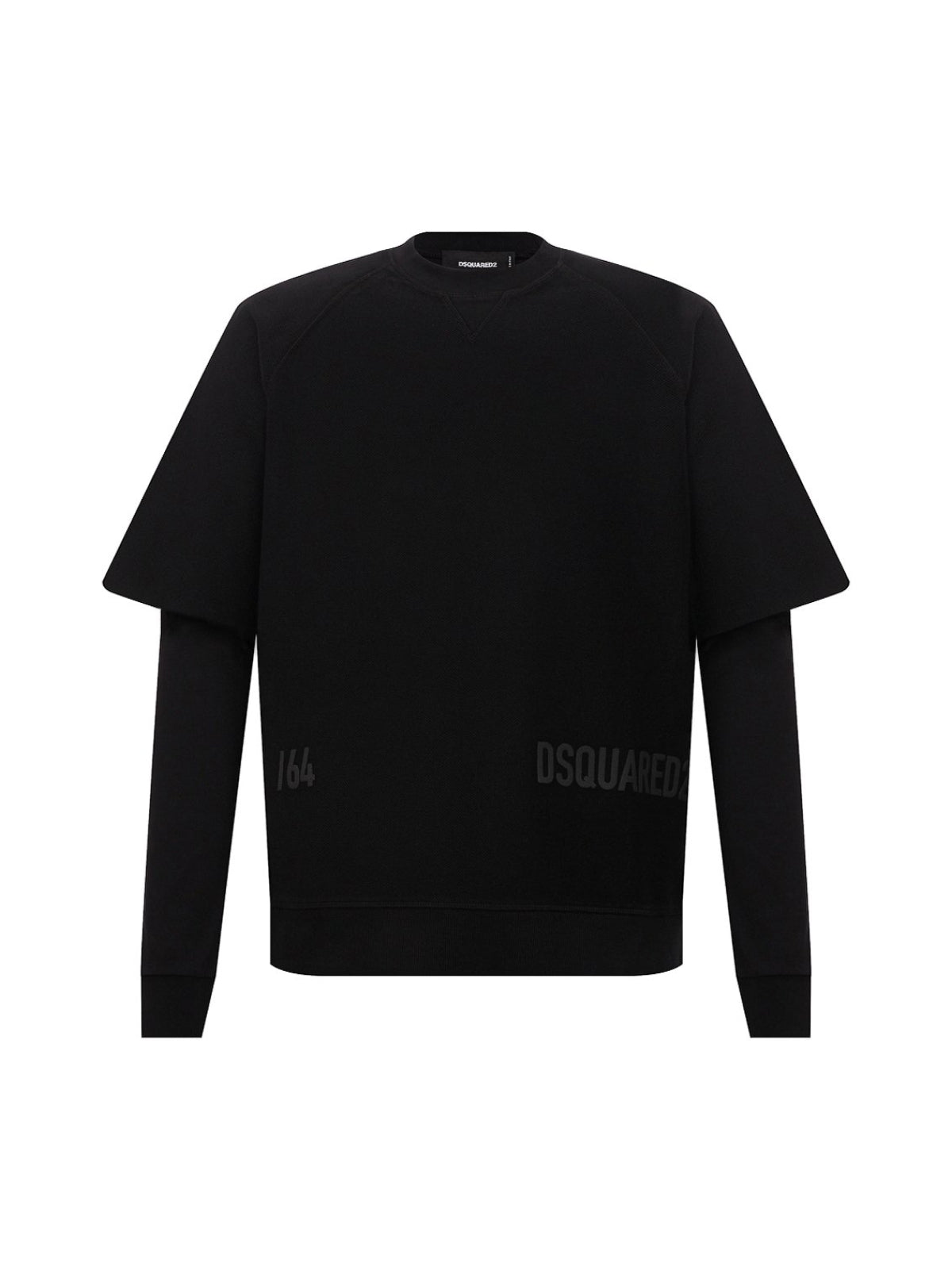 DSQUARED2 Cool Fit Double Layer Logo Sweatshirt - Men’s Long Sleeve