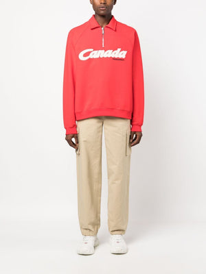 DSQUARED2 FW23 Red Sweatshirt for Men