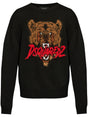 DSQUARED2 Intarsia-Knit Logo Wool Sweater - Classic Fit