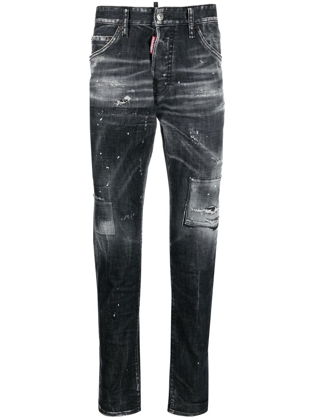 DSQUARED2 Modern and Distinctive 1964 Black Denim Jeans