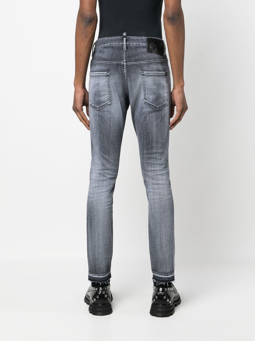 DSQUARED2 Men's Black 5 Pocket Pants - FW23 Collection