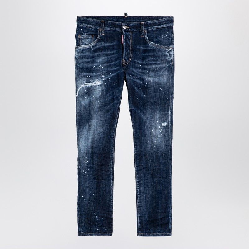 DSQUARED2 Skater Skinny Distressed Jeans