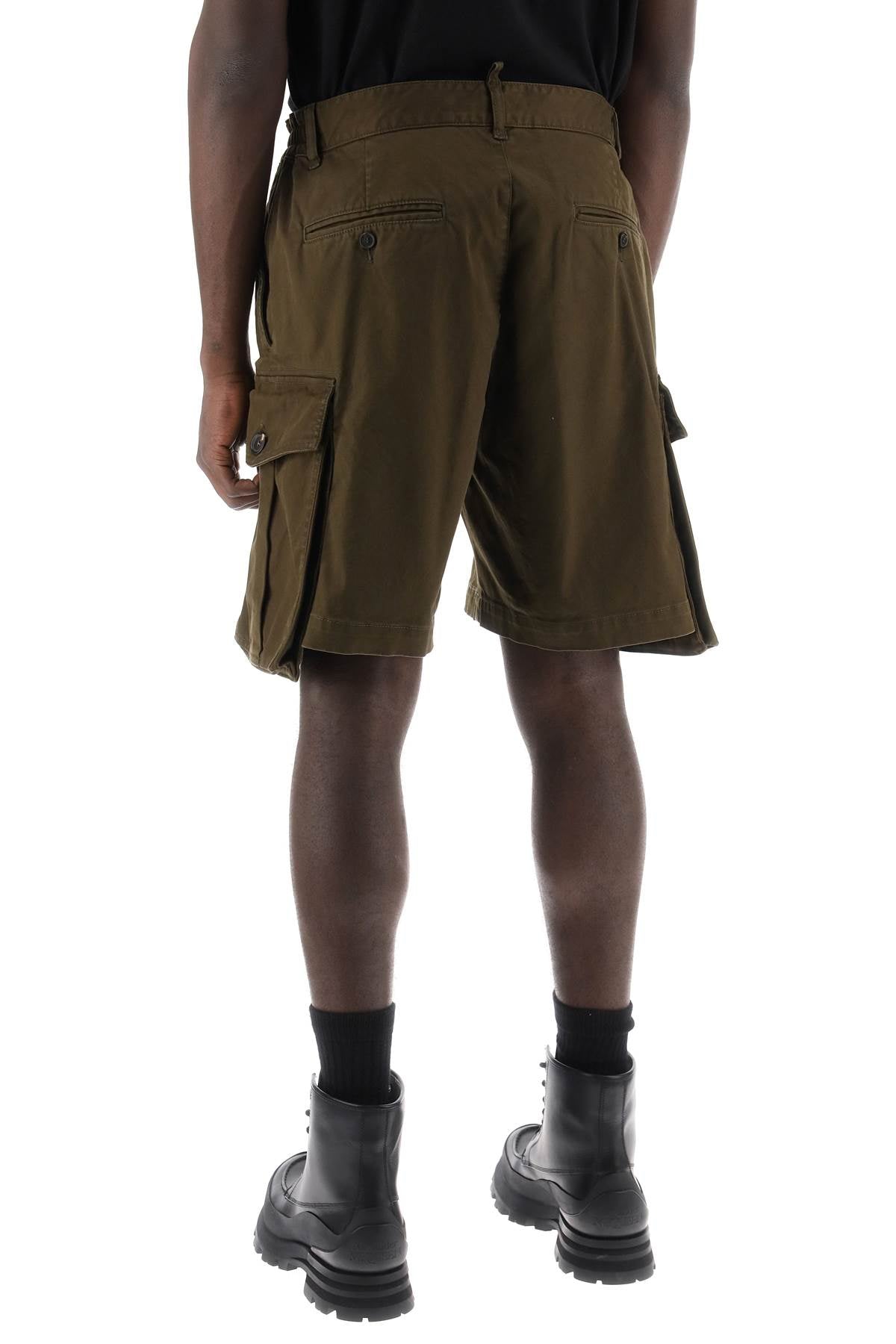 DSQUARED2 Mini Cargo Bermuda Shorts for Men