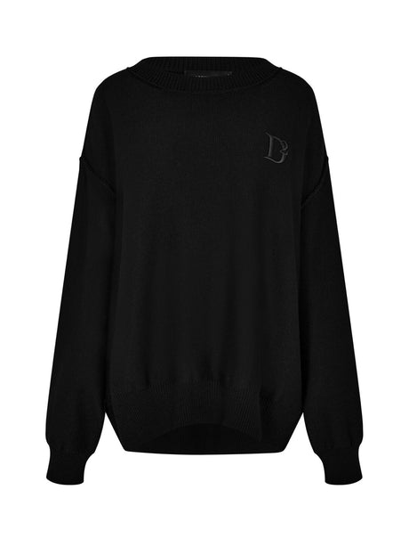 DSQUARED2 Statement Logo Knit Sweater for Women - FW24 Collection