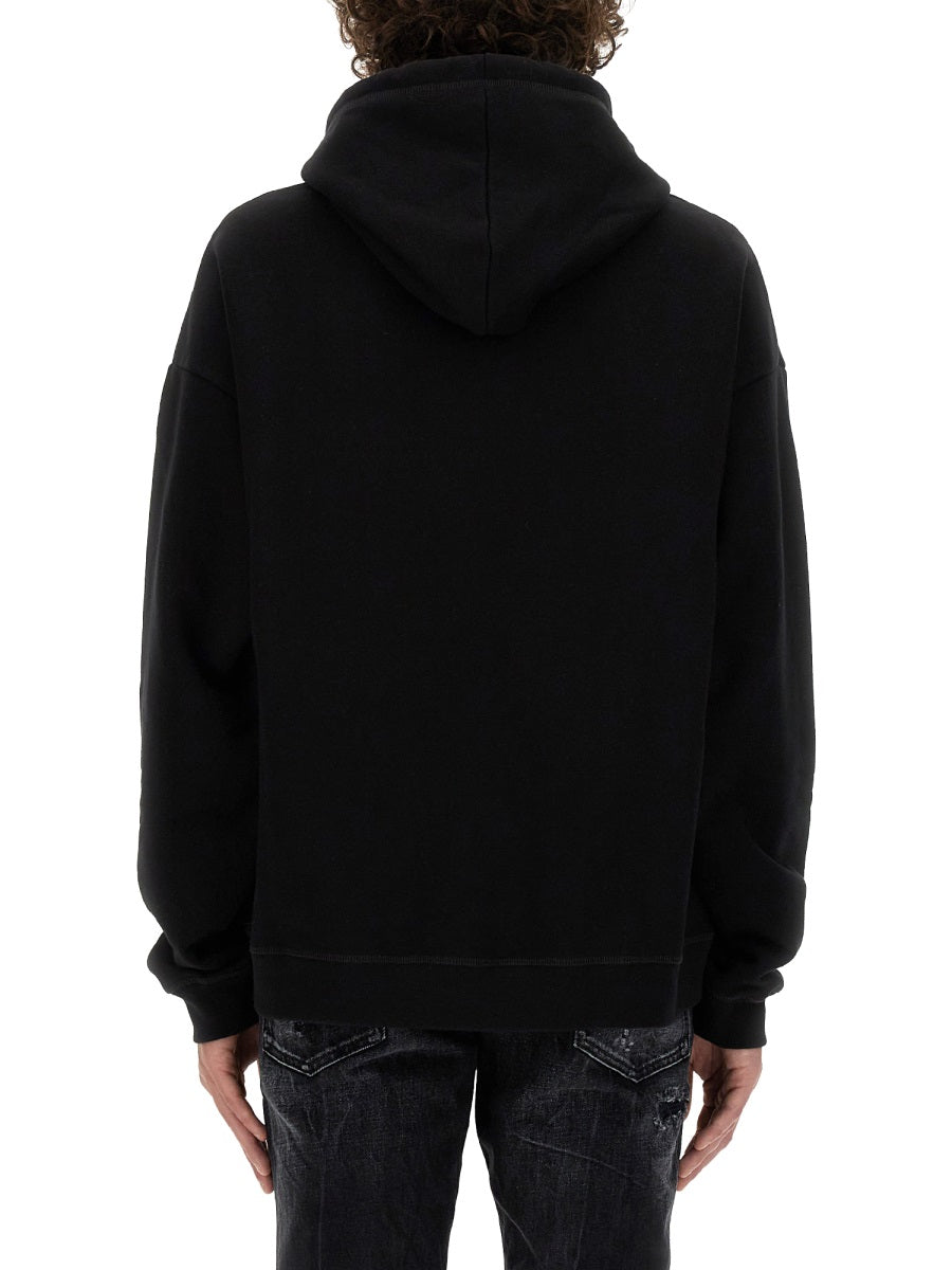 DSQUARED2 Relaxed Fit Sweatshirt - Size L