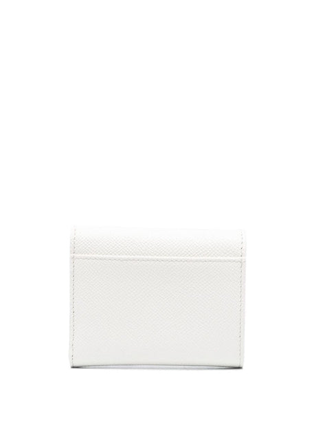 Maison Margiela Leather Trifold Wallet for Women in White