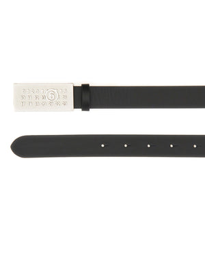 MM6 MAISON MARGIELA Numeric Logo Leather Belt