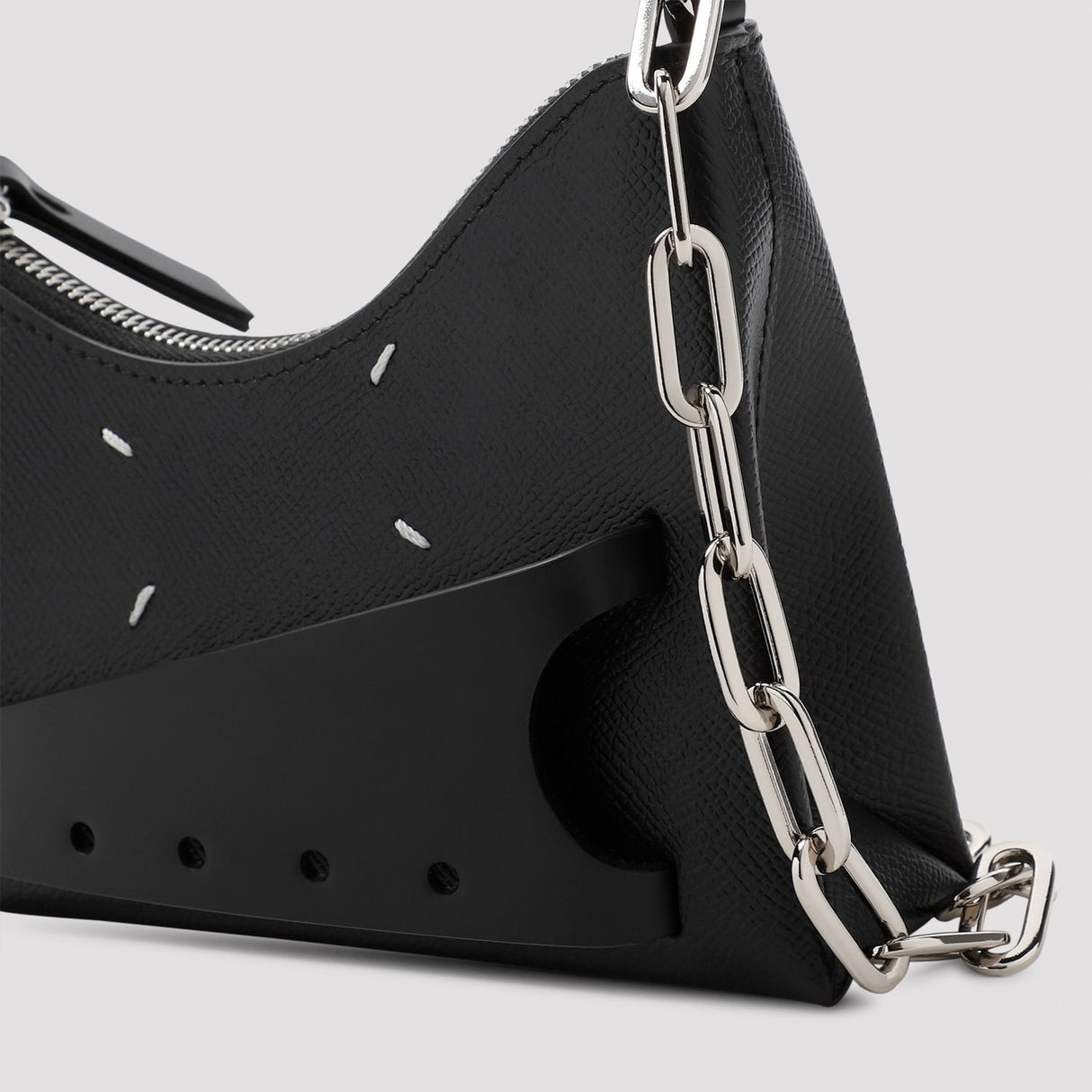 MAISON MARGIELA Mini Snatched Micro Hobo Handbag