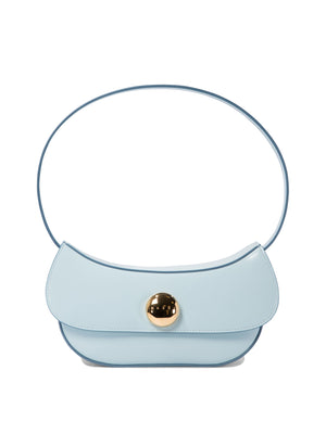 MARNI Butterfly Mini Hobo Shoulder Bag in Light Blue