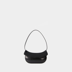 MARNI Chic Mini Hobo Shoulder Bag in Elegant Black