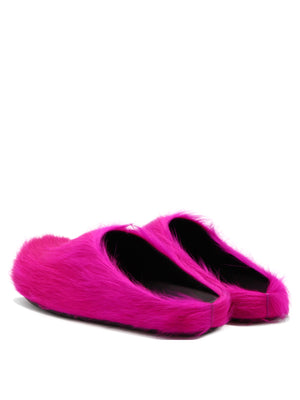 MARNI Fuchsia Men's Slip-On Sandals for Spring/Summer 2024