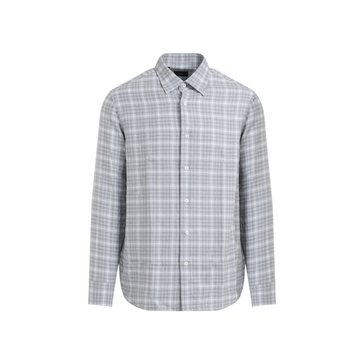 BRIONI Hidden Cotton Shirt for Men - Fall/Winter 2024