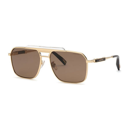 CHOPARD Sleek Shiny Gun Frame Sunglasses for Men