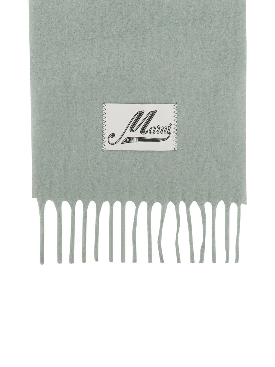 MARNI Chic Logoed Scarf