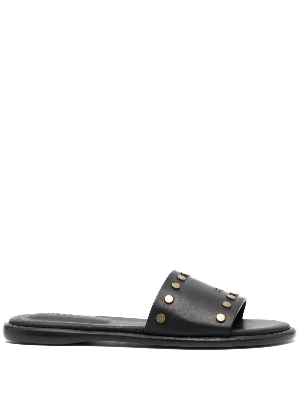 ISABEL MARANT Black Leather Sandals for Women - SS23 Collection