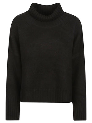 SOFT GOAT Women’s Cashmere Turtle-Neck Sweater