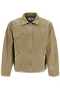 MM6 MAISON MARGIELA Distressed Cotton Canvas Blouson Jacket - Size IT 48