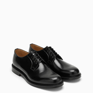 CHURCH'S Elegant Black Derby Dress Shoes