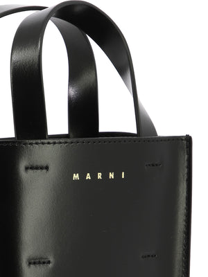 MARNI Mini Museo Nano Leather Handbag