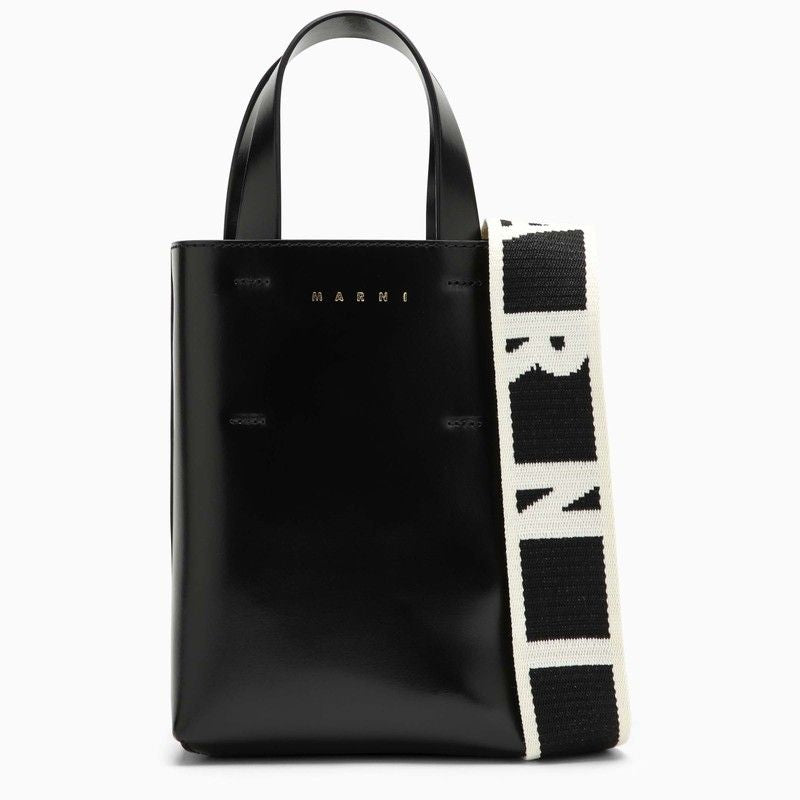 MARNI Mini Leather Tote Handbag