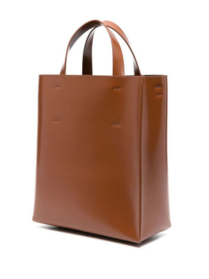 MARNI Chic Mini Museo Tote in Luxe Calf Leather