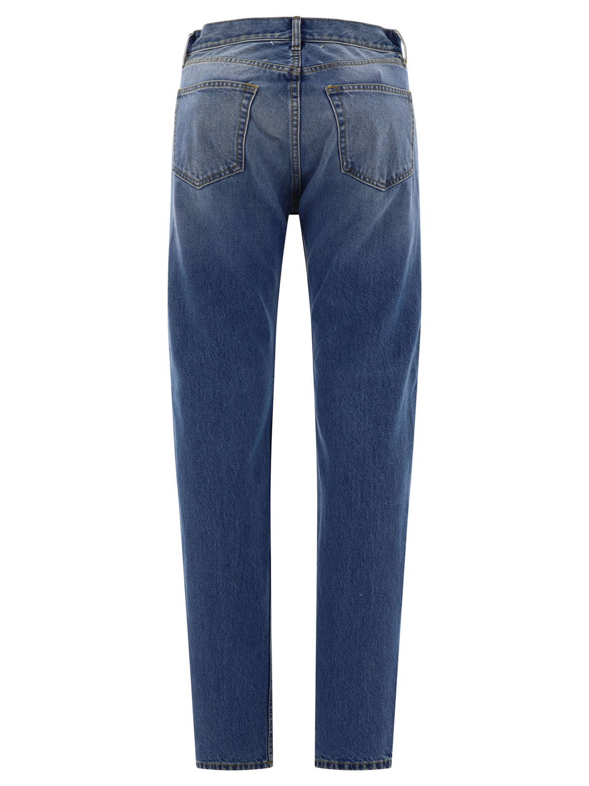 MAISON MARGIELA Straight-Leg Denim Jeans with Four-Stitch Detail