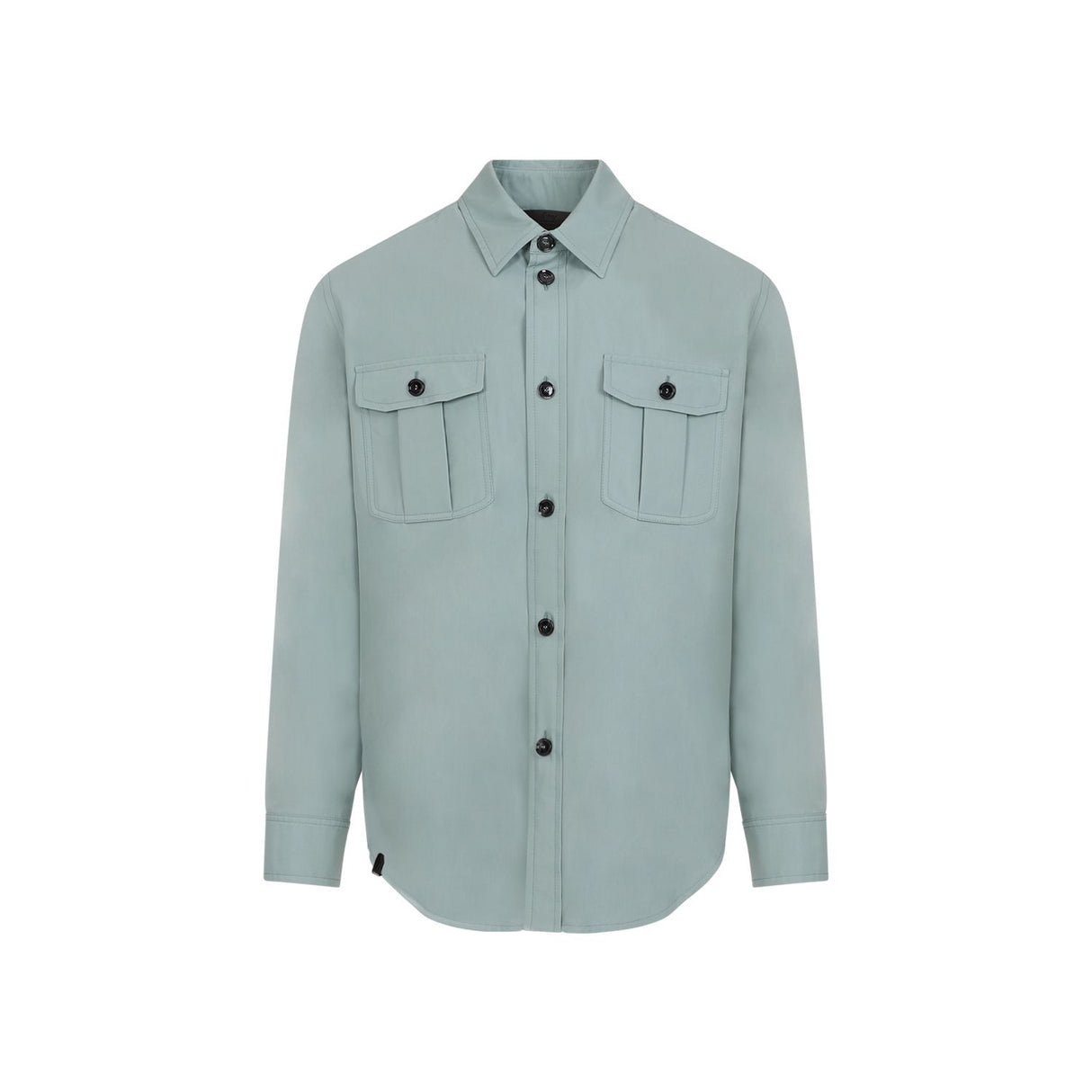 BRIONI Silk Men's Blue Cardigan for SS24 Season