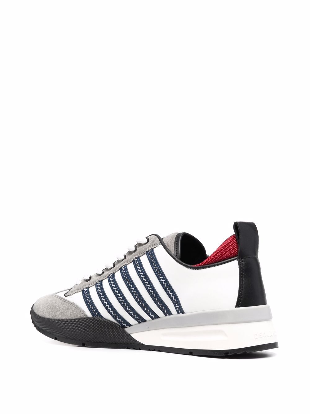 DSQUARED2 Monochrome Low-Top Sneakers for Men