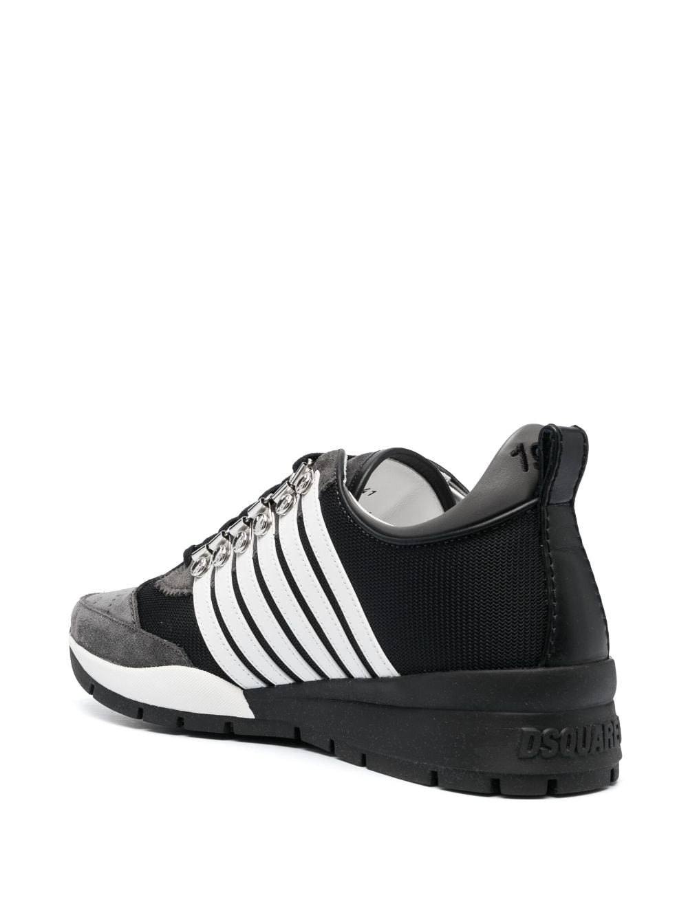 DSQUARED2 Legendary Sneaker for Men in Nero Bianco Grigio for FW23