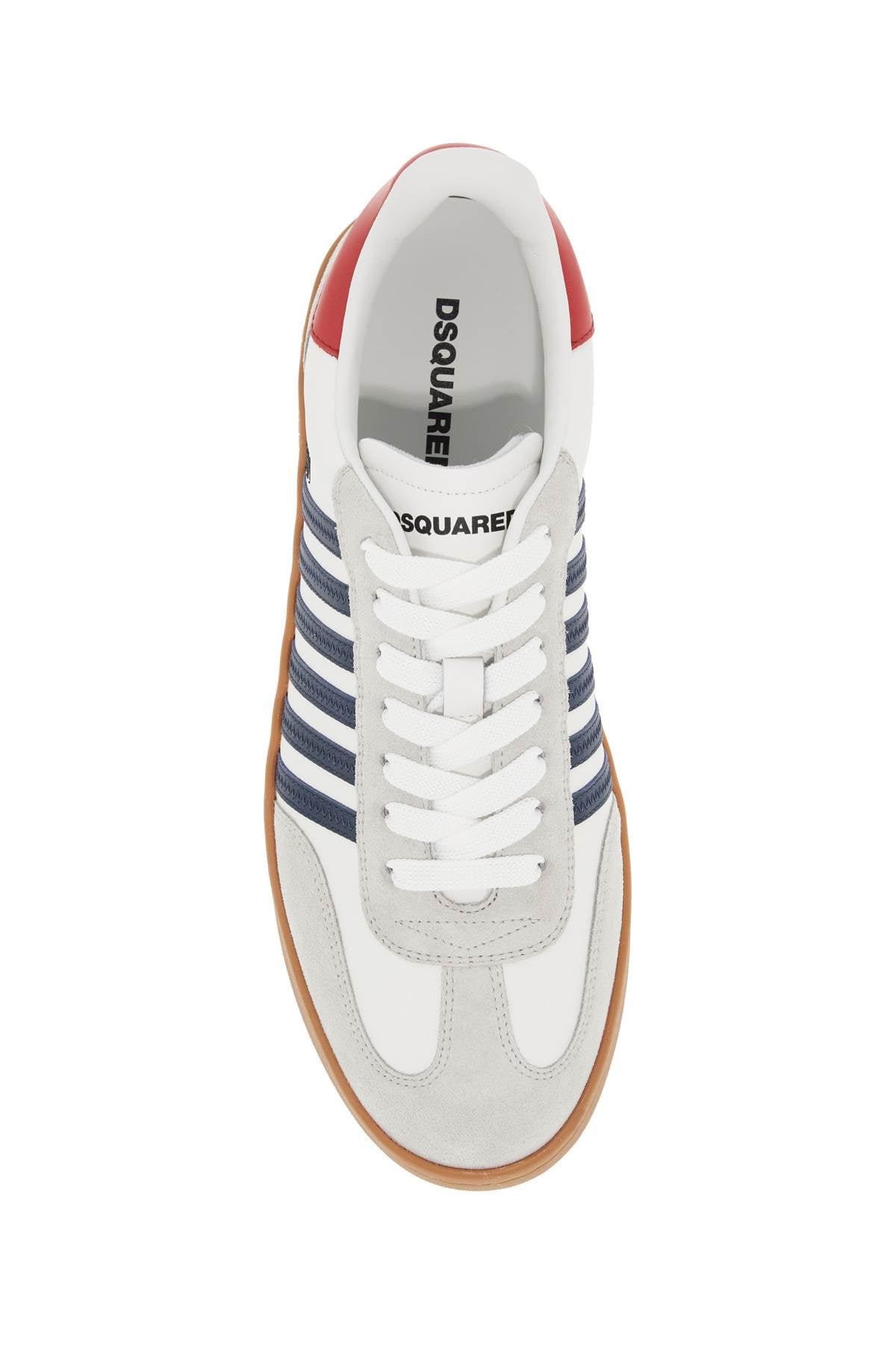 DSQUARED2 Urban Luxe Leather Sneakers