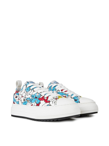 DSQUARED2 Smurfs Low Top Sneakers for Women